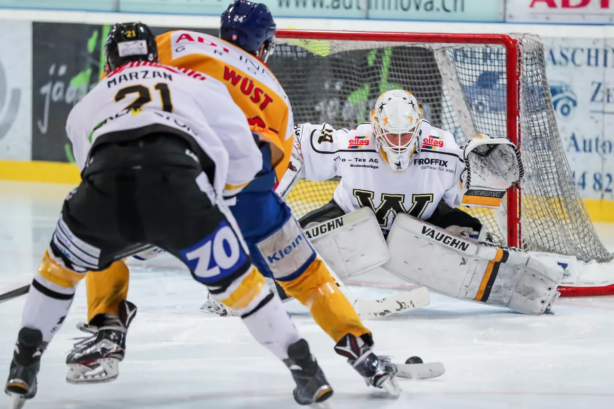 Dübendorf nimmt Anlauf auf den Ausgleich im Playoff-Halbfinal. (Bild: Christian Merz)