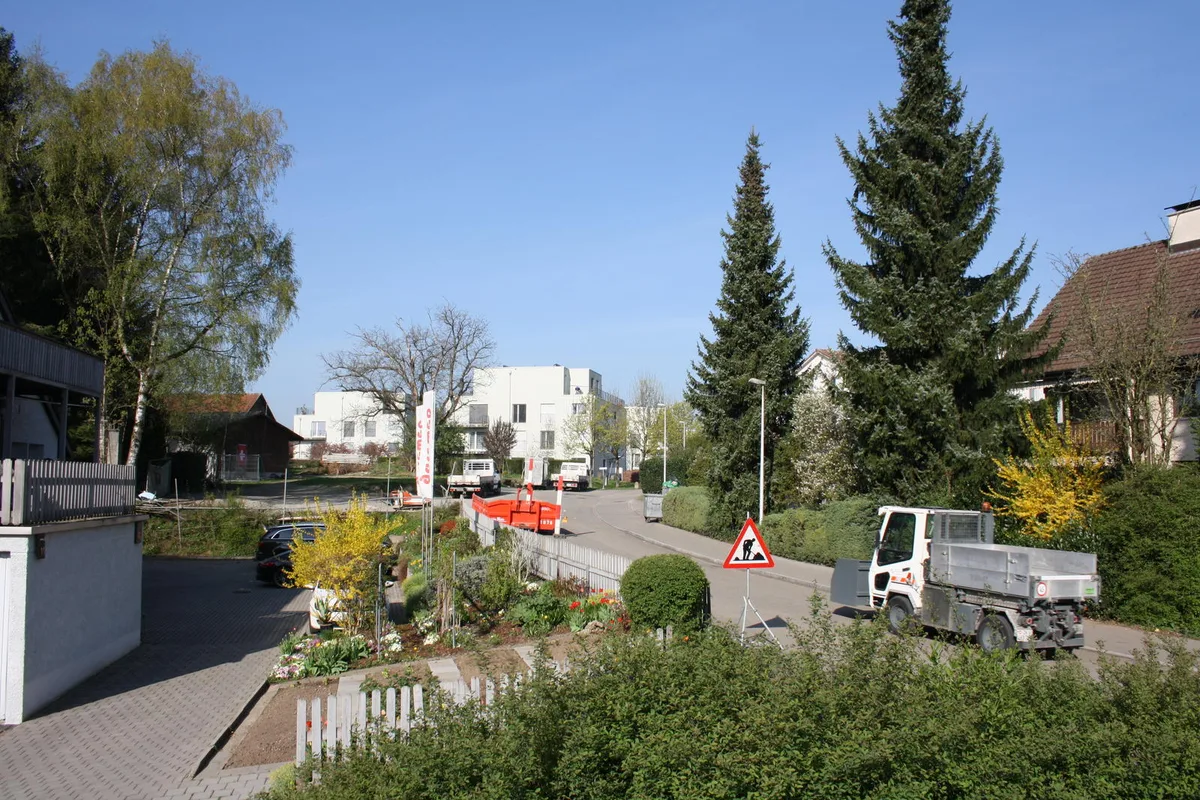 Ein ganz normales Quartier? Nicht ganz. Ein Nachbarschaftsstreit hat in den letzten Jahren weite Kreise gezogen. (Bild: Thomas Bacher)