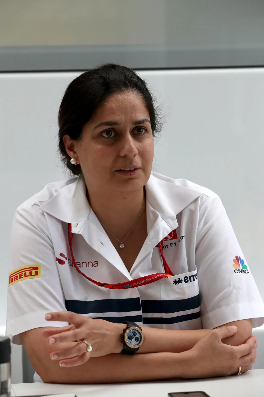 jfx7717 Sie kann mit der aktuellen Saison bisher nicht zufrieden sein: Sauber-Teamchefin Monisha Kaltenborn. (Bild: Sauber Motorsport AG)