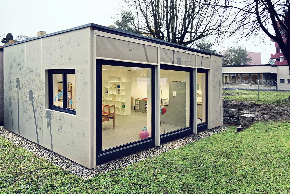 huber_kindergarten Der Anbau des Kindergartens Ocht. (zvg)