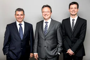 bsu_gl_ Peter Prandini, Stv. Direktor; Peter Germann, Direktor; Martin Tschirky, Leiter Finanz, Risikokontrolle und Service (von links). (Bild: zvg)