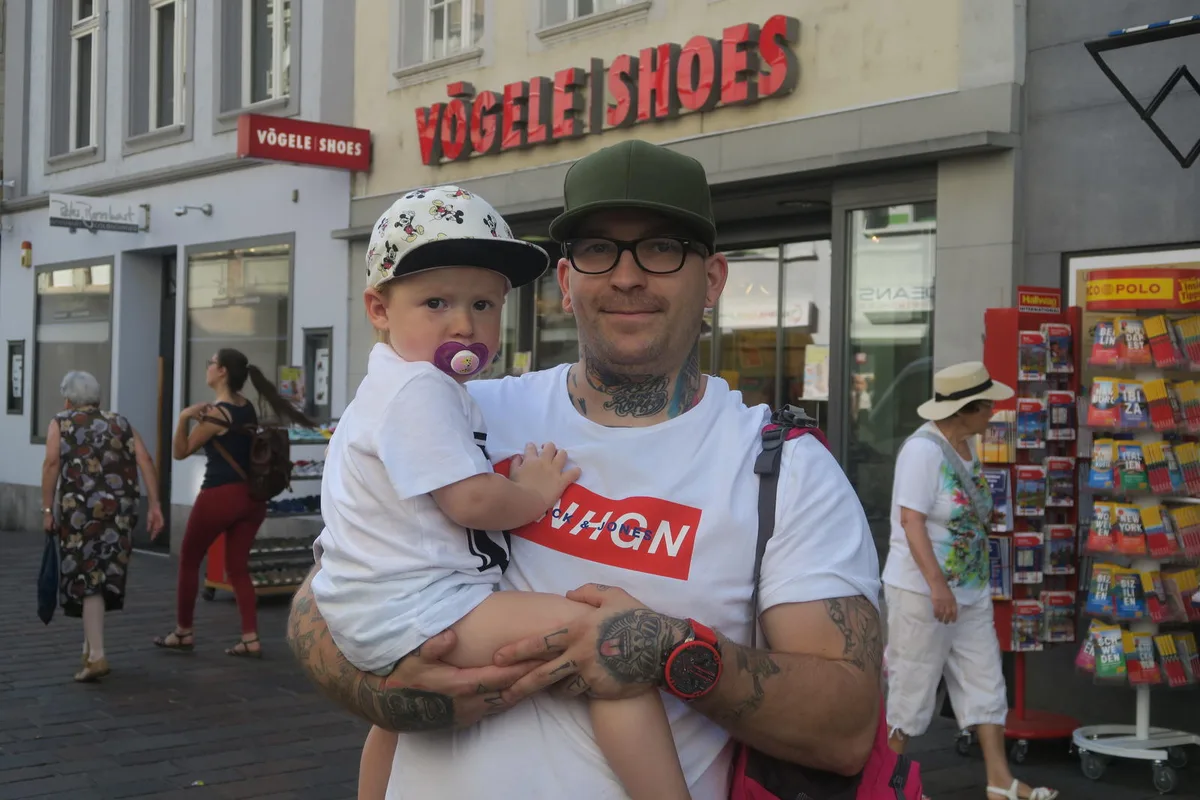img_7025 Josephine Hoffmann (l.) und ihr Vater Markus verbringen jeden Montag und Dienstag zusammen.
(Bild: Talina Steinmetz)