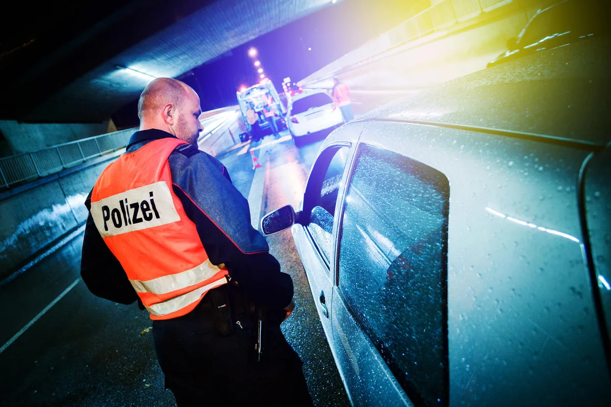 Die Polizei kontrollierte während sechs Stunden zahlreiche Autofahrer.
(Symbolbild Stadtpolizei Winterthur)