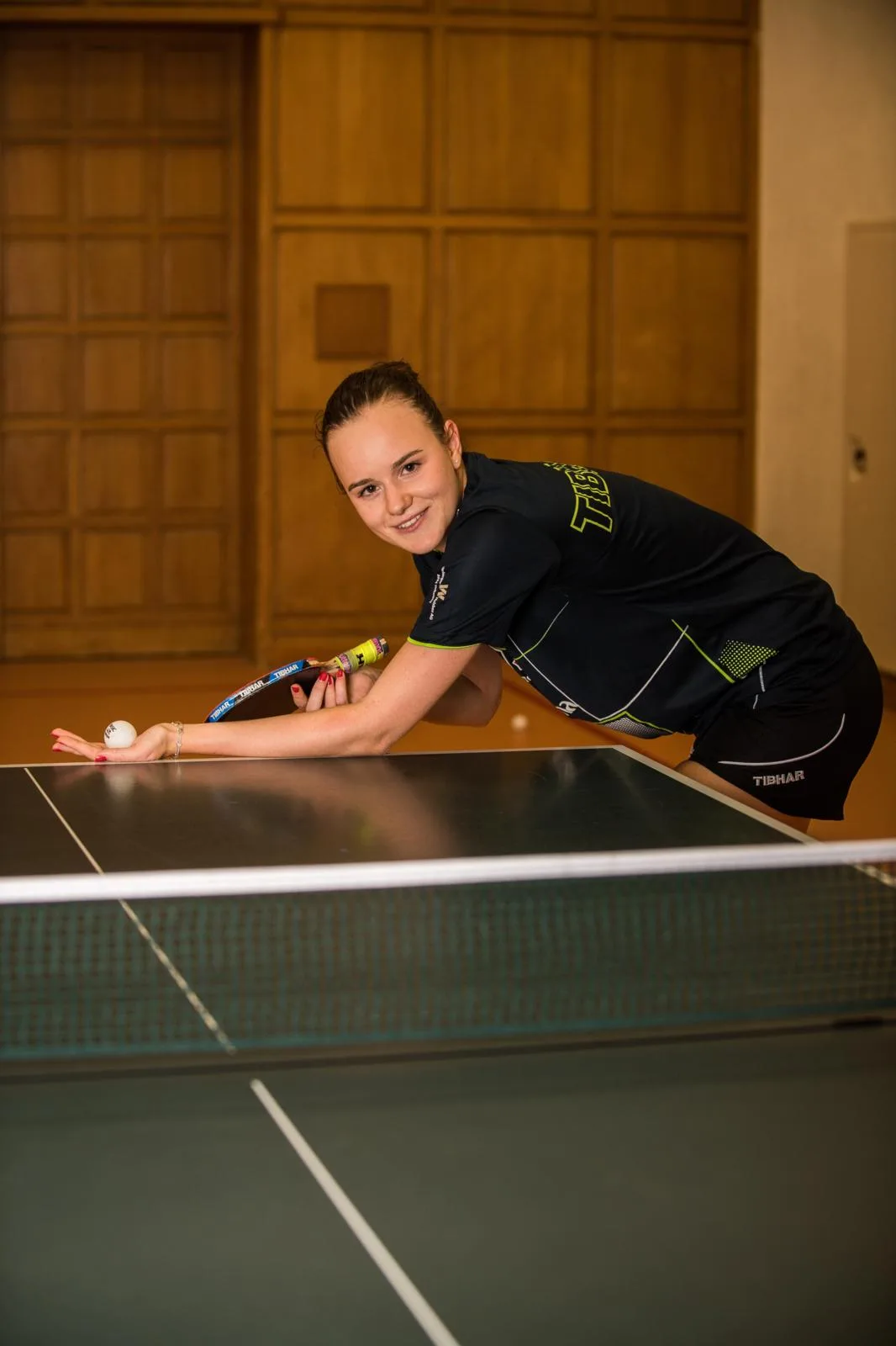 uster_02102017_tischtennisspielerin_sbo_5_preview Céline Reust schlug mit Uster den NLB-Aufsteiger Kloten 8:2. (Bild: Seraina Boner)