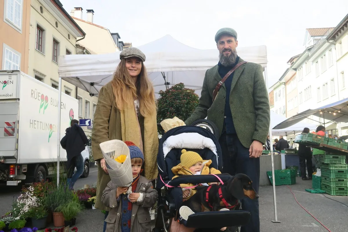 rolandsara Sara Schneebeli und Roland Nagy lernten sich an den Musikfestwochen kennen.
(Bild: Annalena Schmid)