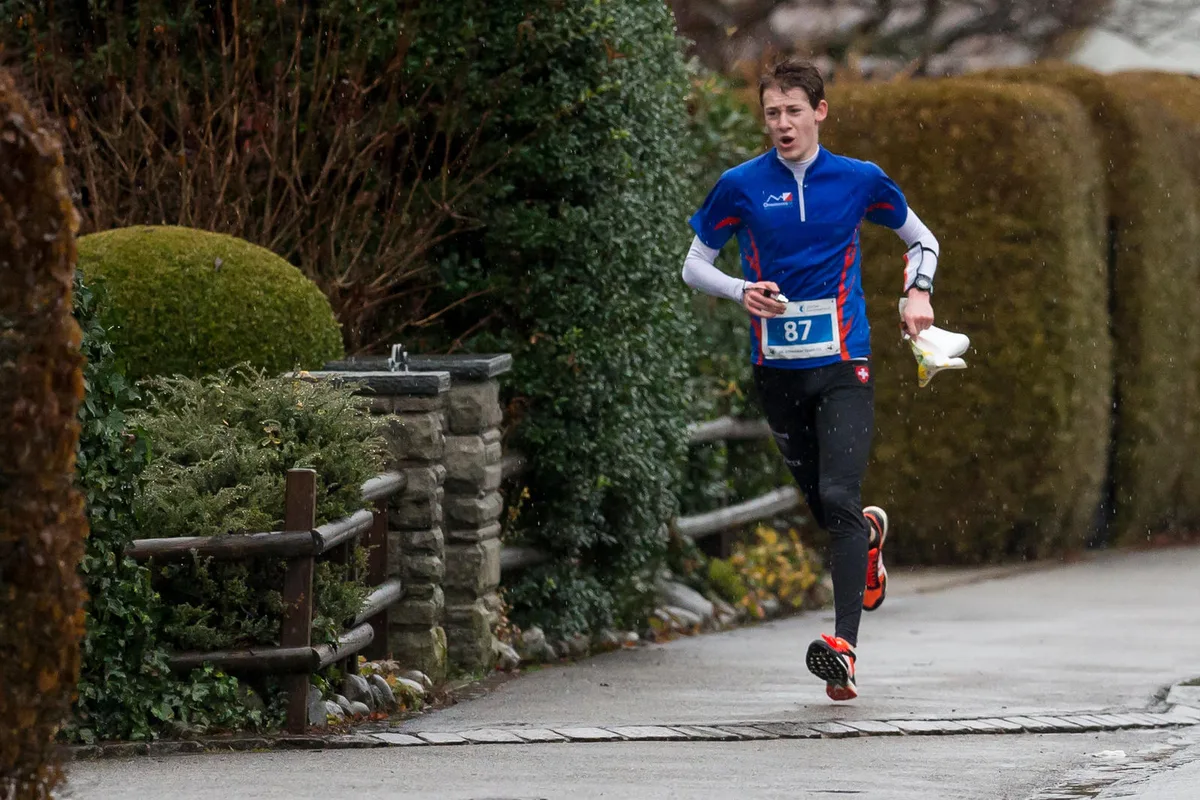 sport_10012016_oleffretikon_crm_2 Schnell unterwegs: Der Ustermer Orientierungsläufer Riccardo Rancan. (Archivbild: Christian März)