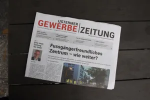 gewerbezeitung Die «Ustermer Gewerbezeitung» wird in alle Haushalte verteilt. (tba)
