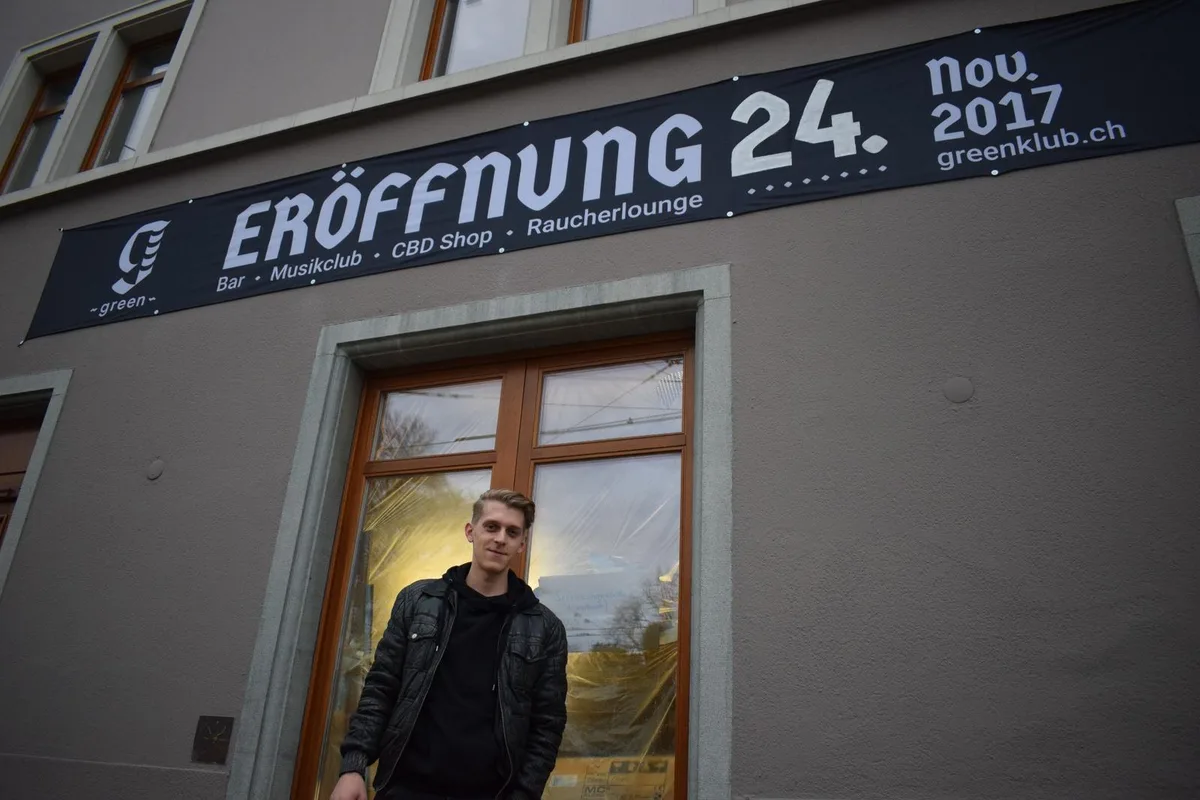 dsc_0177_0 Gregory Herren erhofft sich, dass der Greenklub in einem Jahr auf sein eigenes Stammpublikum zählen kann.
(Bild: Talina Steinmetz), Im Inneren des Clubs herrscht noch eine Baustelle. Für die Eröffnung am 24. November wird aber alles rechtzeitig bereit sein.
(Bild: Talina Steinmetz
