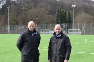 romano_und_zuffi-1 Umberto Romano (links) ist nicht mehr Trainer des FC Winterthur. Sein Assistent Dario Zuffi (rechts) darf bleiben. (Archivbild: Michael Hotz)