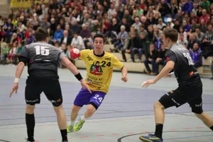 pp3f1243-1 Spielmacher und Torschütze bei der HSG Konstanz: Der Ustermer Tim Jud. (Bild: Peter Pisa)