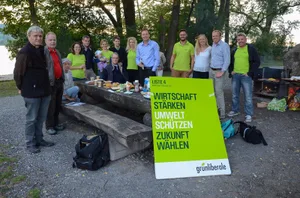 1508_gl35_glp_wahlauftakt_nr-wahl_grillabend Für die Gesamterneuerungswahlen 2018 werden mehrheitlich Frauen für die grünliberale Fraktion Dübendorf ins Rennen gehen. (Foto: Philipp Reibisch)