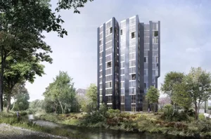2_tilda Die Idylle täuscht: In nächster Nähe hats ganz schön viel Verkehr. (Visualisierung: Meier Hug Architekten)