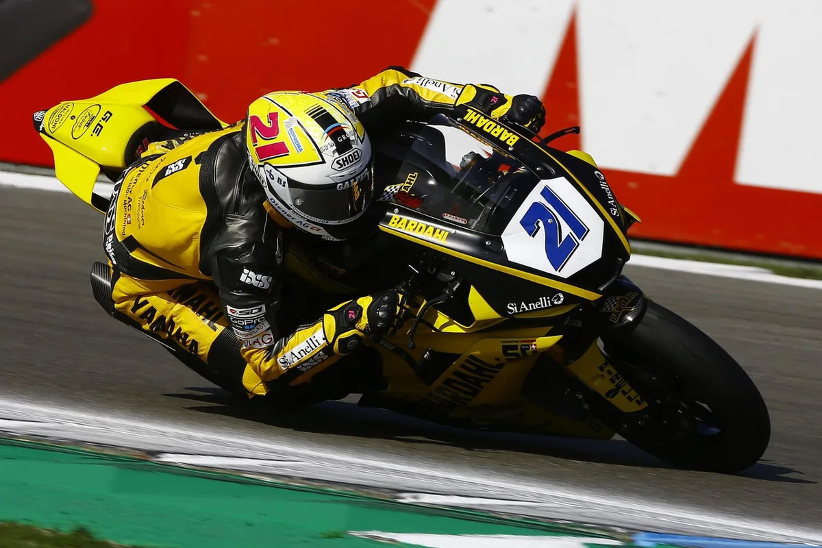 Ohne Grip-Probleme wäre für Randy Krummenacher in Donington mehr dringelegen als Rang 4. (Foto: PD)