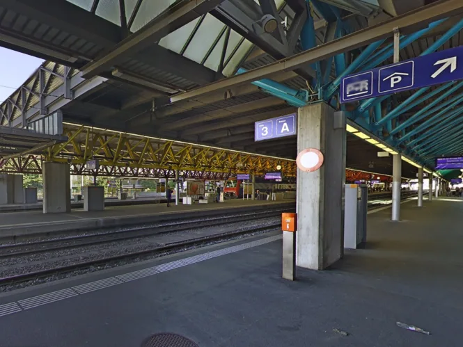 aathal Der Lenker des Nissan bewegte sich in Richtung Aathal. (Screenshot: Googlemaps)