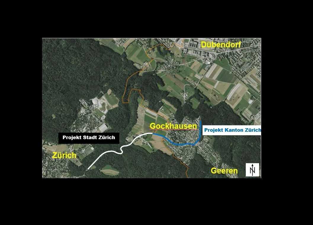 Die Strassensperrung könnte insbesondere im Morgen- und Abendverkehr zu Staus und längeren Reisezeiten führen. (Plan: Tiefbauamt)