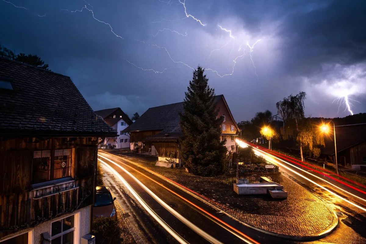 cyrill_haenni_freudwil_gewitter Die aufziehenden Gewitter sollen sehr blitzaktiv sein.