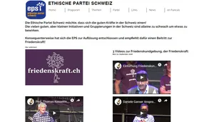 ethische_partei_sceenshot Auf ihrer Website informiert die EPS über die Auflösung der Partei. , Patrick Jetzer Anfang Jahr bei einem Streitgespräch vor der Stadtratswahl.