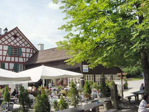 garten_000 Das Restaurant Bruderhaus wurde an die Villa Barone GmbH verpachtet., Die Villa Barone GmbH betreibt auch Restaurants in Wetzikon und ... , ... in Effretikon im Effimärt.