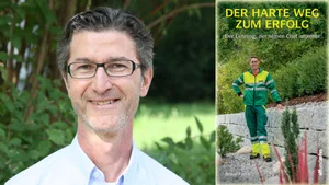 bruno1 Die Biografie des Gartenbau-Unternehmers ist Bruno Fuchs' zweites Buch. Das dritte ist bereits in Planung. , Den mehrere hunderttausend Franken teuren Kranlastwagen hat Reto Appenzeller ohne Kredit direkt von seinem Ersparten bezahlt.