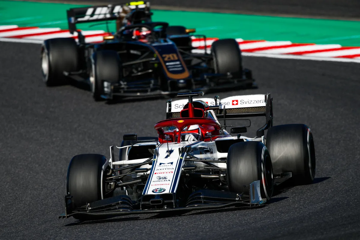 201920japanese20grand20prix Kimi Räikkönen konnte in Japan nicht viele Konkurrenten hinter sich lassen.