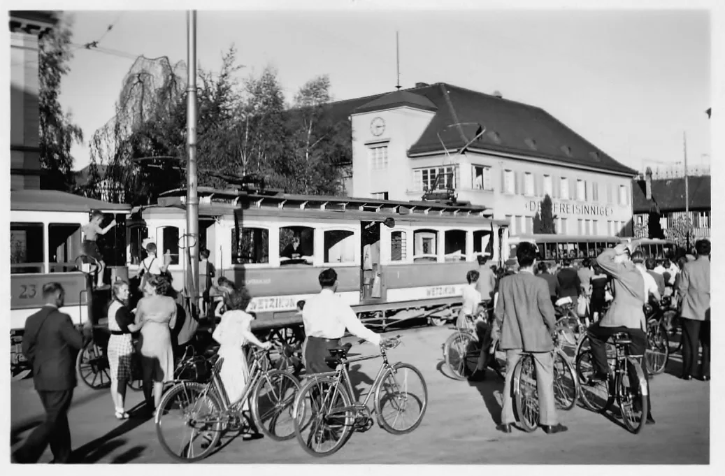Die Wetzikon-Meilen-Bahn im Jahr 1938. (Bild: PD)