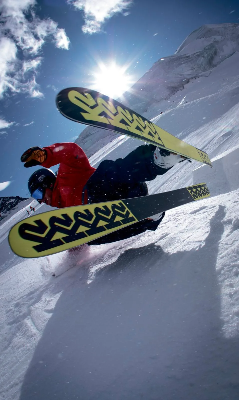 20191024094745847 Akrobatische Einlagen auf Schnee: Kai Mahler im Training in Saas Fee., Der Fischenthaler Freestyler will im Big Air wieder aufs Weltcup-Podest.