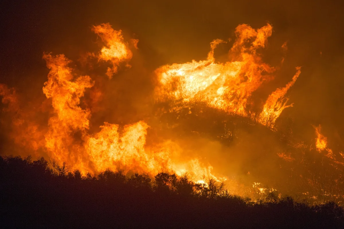 Der Einsatz der Feuerwehren dauerte rund zweieinhalb Stunden., Es ist untypisch, dass um diese Jahreszeit, im März, ein Waldstück zu brennen beginnt., Die aktuelle extreme Trockenheit beschleunigte die Ausbreitung des Feuers.