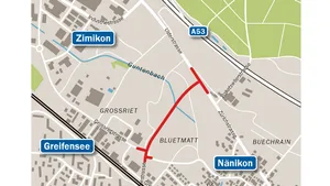 greifenseestrasse_online Die Grünen wehren sich gegen die Pläne des Kantons, die Neue Greifenseestrasse durch das Näniker Grossriet zu bauen., Den Abstimmungskampf zu ihren Initiativen zum Schutz des Grossriets lancieren sie mit einem Rundgang vor Ort.