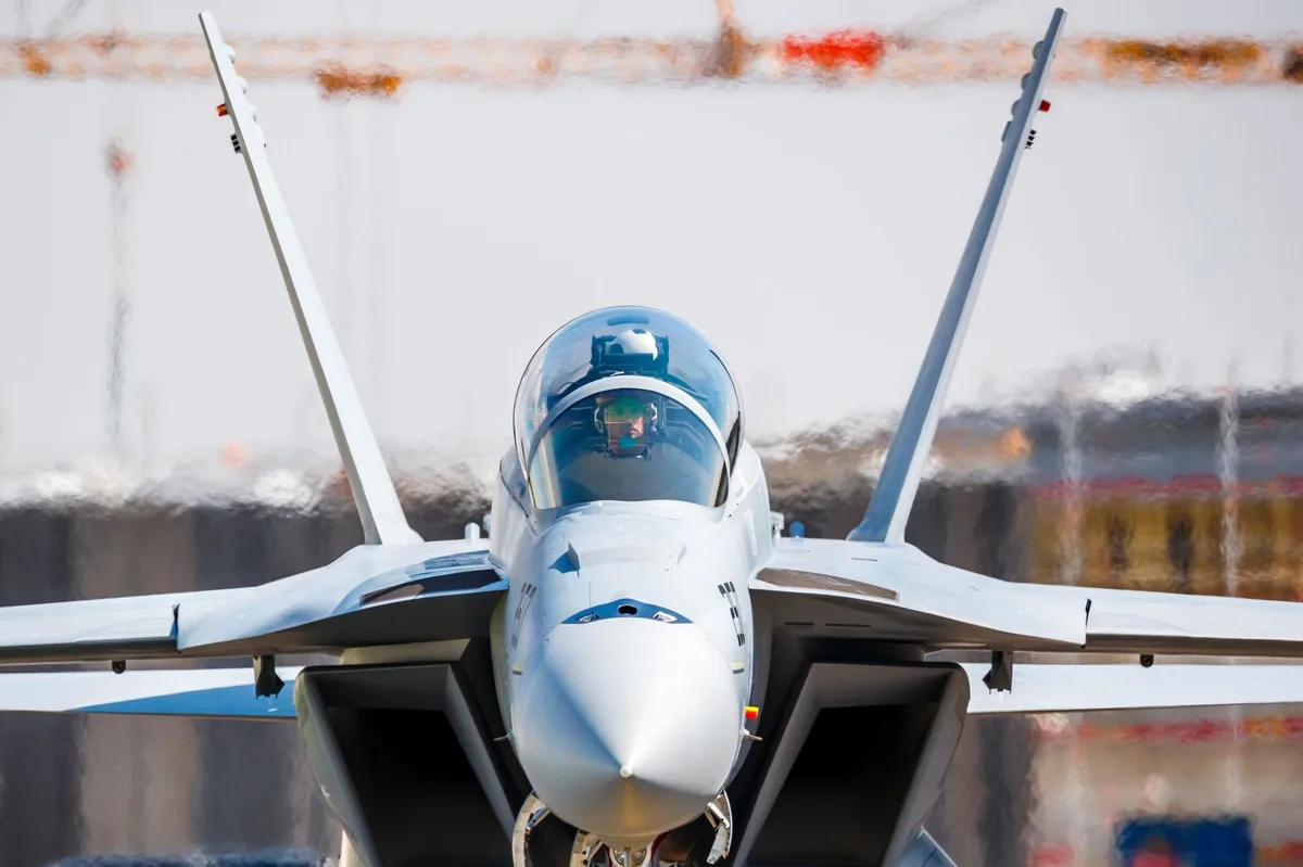 2wtgw9jj4ucbconfw6avsa Eine Option für den neuen Kampfjet für die Schweizer Armee: Die grössere und modernere Variante der heutigen F/A-18.
