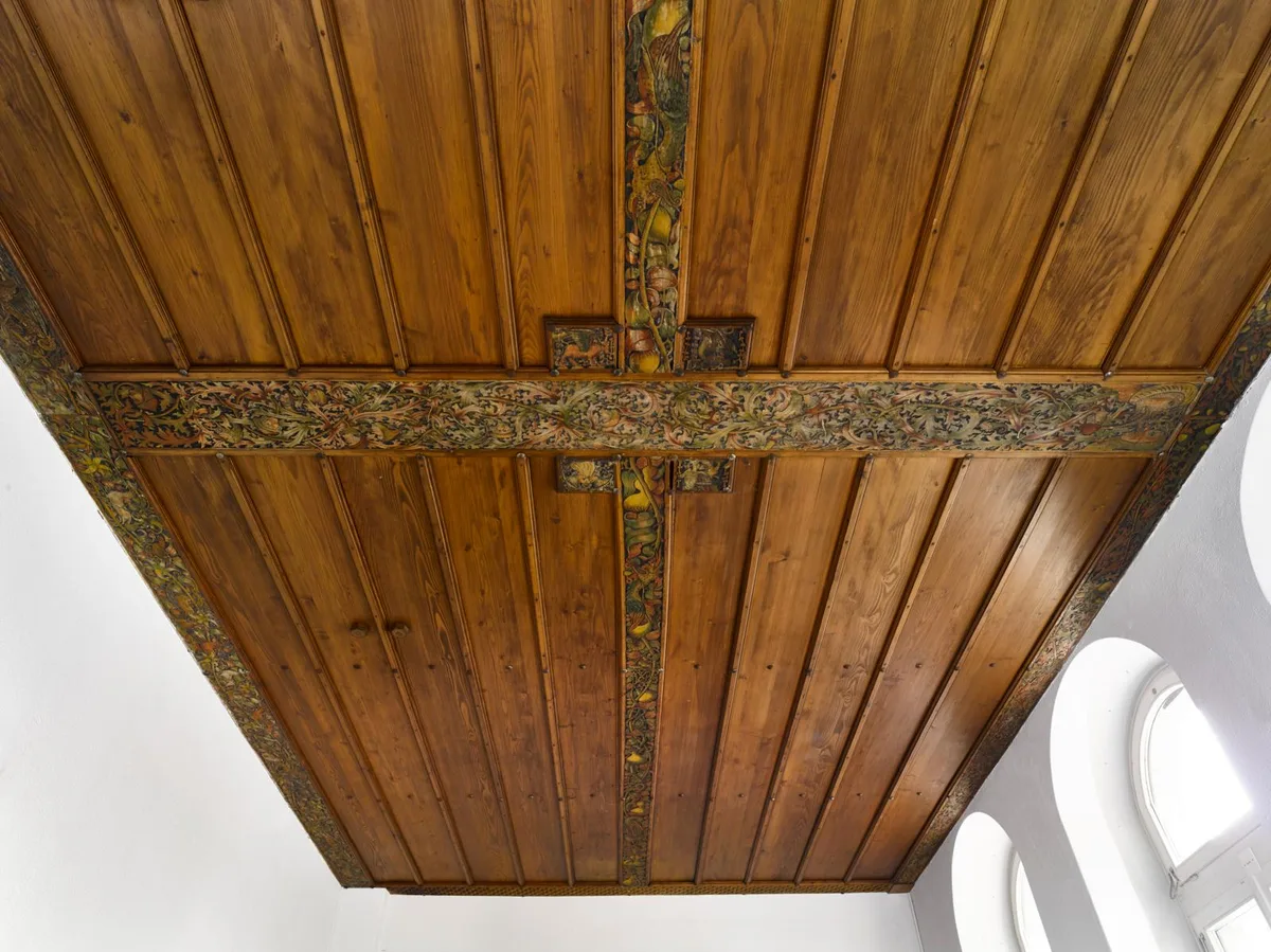 Seit 1898 schmückt die Lindauer Decke einen Teil des Zürcher Landesmuseum.
