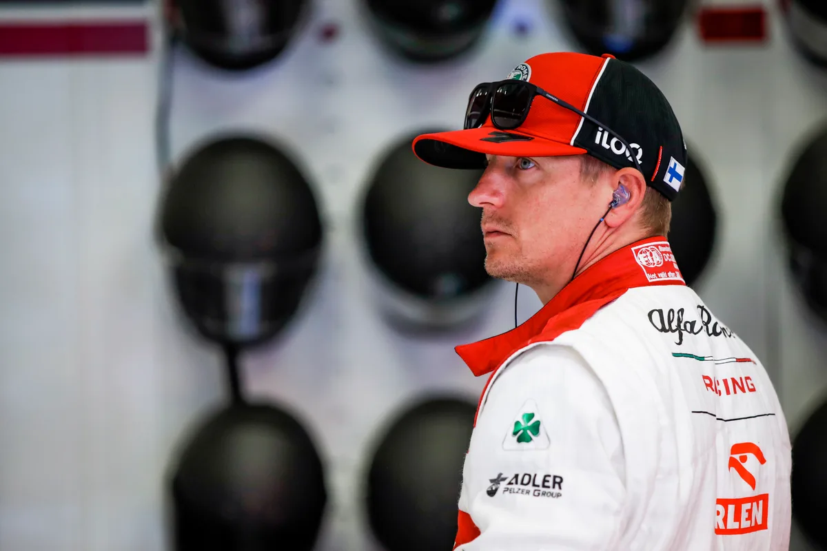 2020_styrian_grand_prix_-_saturday Kämpfte sich zurück, aber nicht in die Punkte: Kimi Räikkönen.