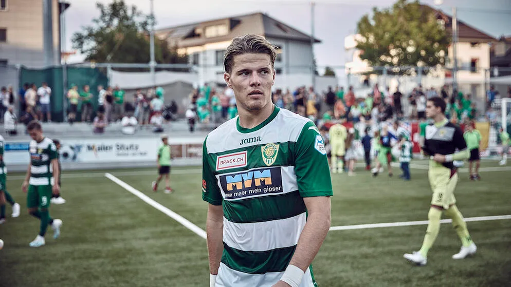 Ein entscheidender Faktor beim Höhenflug des SC Kriens: Der Greifenseer Jan Elvedi., Jan Elvedis Kriens blieb im letzten Spiel gegen Wil ohne Gegentor (2:0).