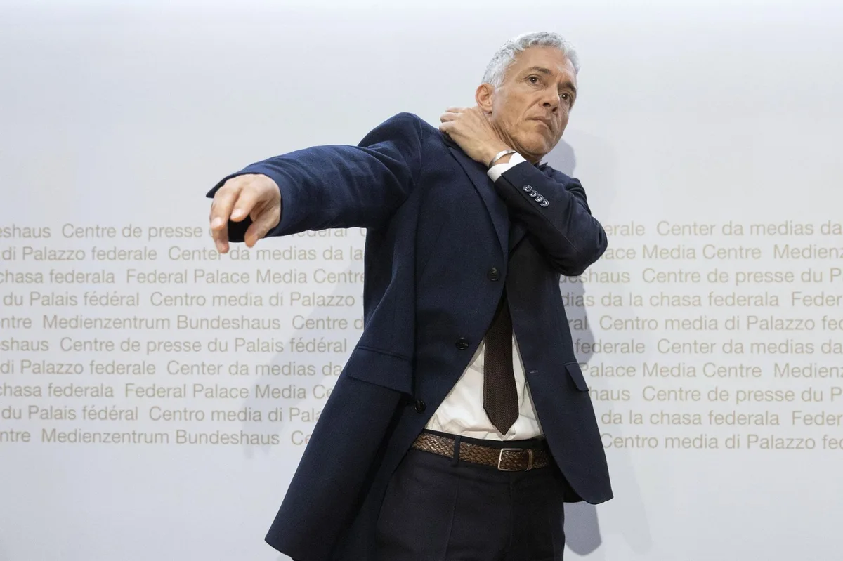 peter_klaunzler_keystone Will noch über die «Modalitäten» seines Rücktritts reden: Bundesanwalt Michael Lauber.