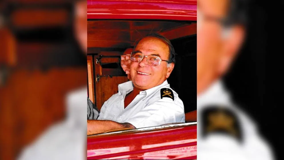 stetti Hans Peter Stettbacher bei einem Feuerwehreinsatz.