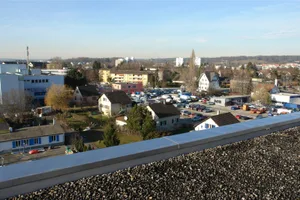 0723926_preview Links im Bild der Sexclub Globe, die Überbauung ist im Bereich des heutigen Autoabstellplatzes vorgesehen.