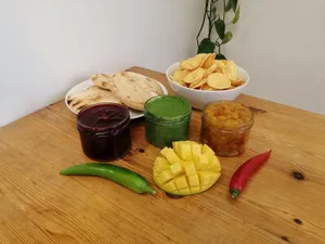 chutneys Drei Farben, drei Aromen, drei Konsistenzen: Indische Chutneys drei mal anders.