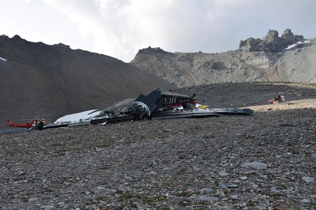 314dczuaq0t9tre-gcthuv 20 Menschen kamen beim Absturz der Ju-52 Anfang August 2018 ums Leben, niemand überlebte.