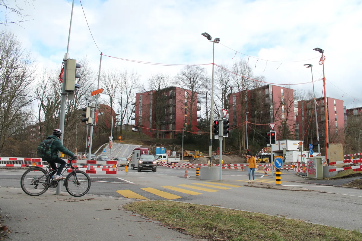 An der Zürcherstrasse wird seit Monaten gearbeitet. Nun kommt es zur Sperrung.