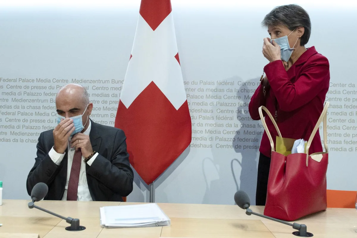 20201015125528835_preview Ursprünglich wollte der Bundesrat erst kommende Woche über Massnahmen diskutieren.