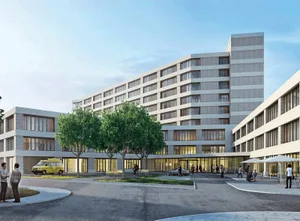 spital_visu2_preview So soll das Spital Uster künftig aussehen. Jetzt wird es weiter im Alleingang geplant.