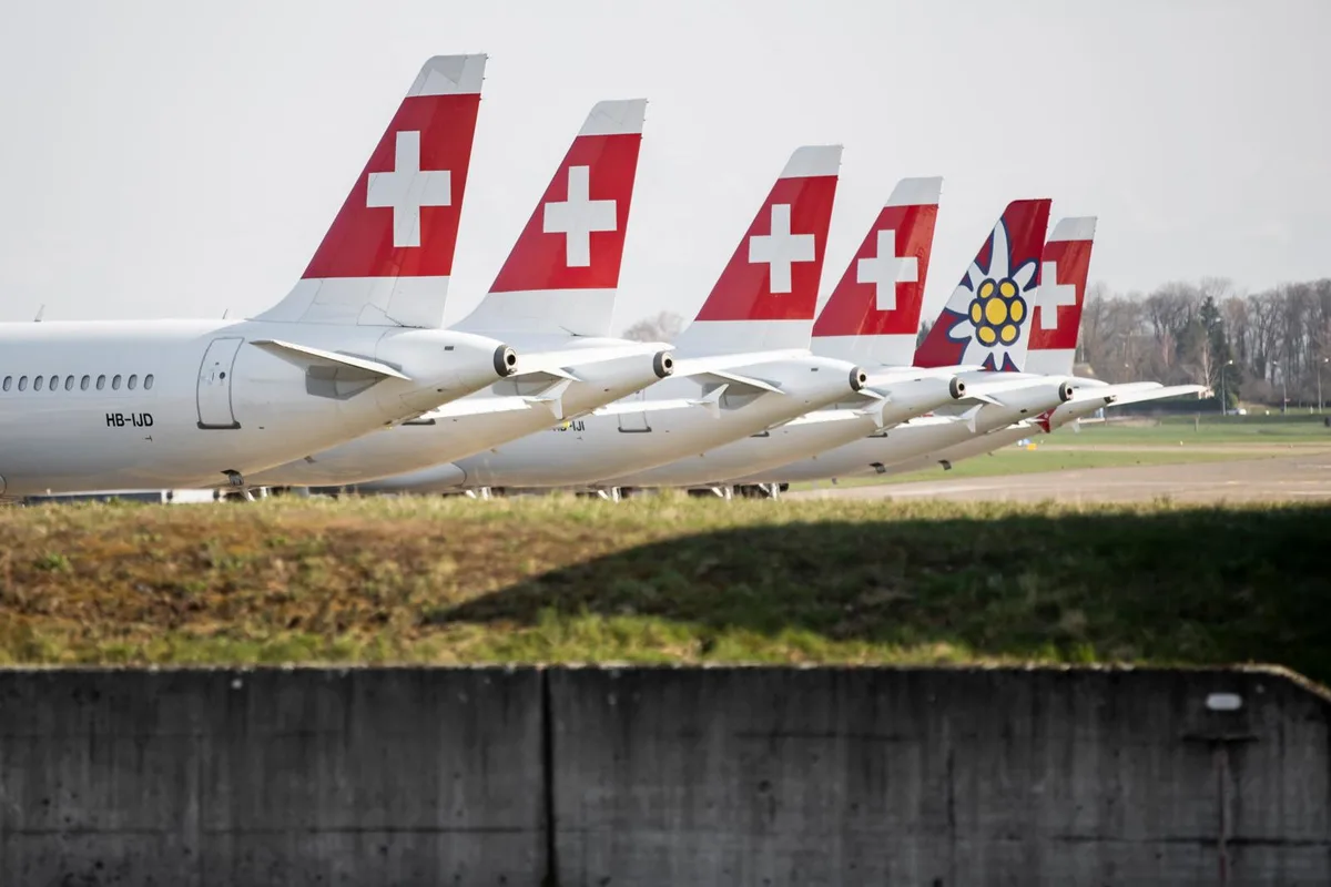 uster_19032020_grounding_crm_7_preview Eingemottete Flugzeuge auf dem Flugplatz Dübendorf: Ein Sinnbild für die Auswirkungen des Lockdown während der Corona-Krise.