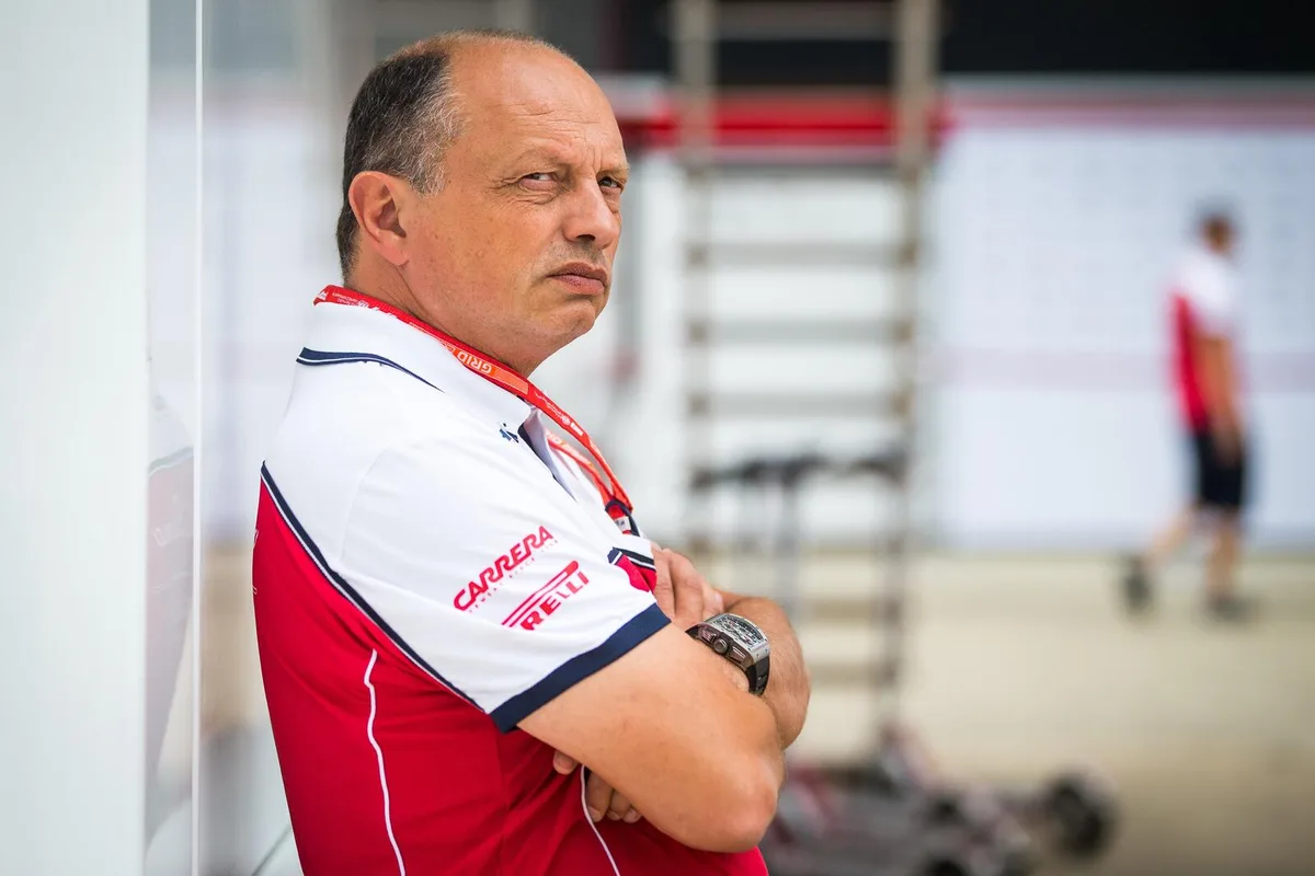 2019_british_grand_prix_24 Hofft auf eine Steigerung: Sauber-Teamchef Frédéric Vasseur.