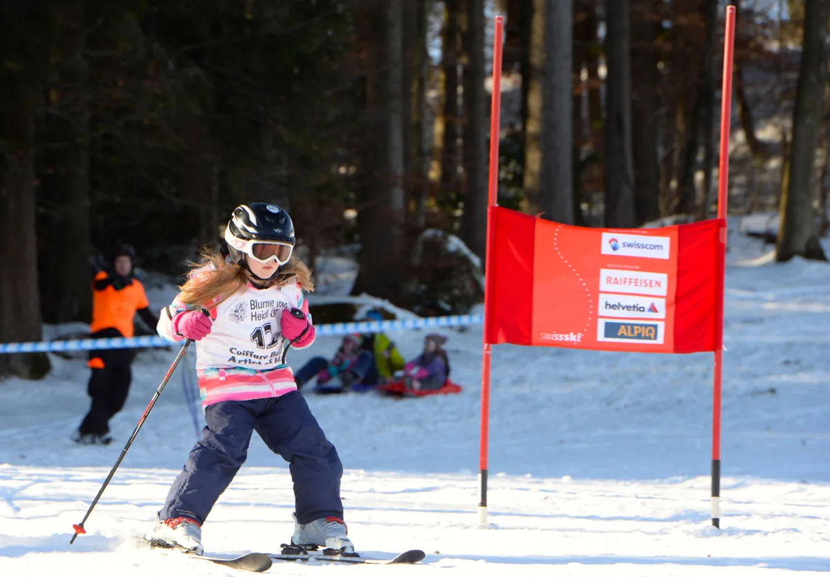 Die Skimeisterschaft 2017 – mit perfekt präparierter Piste und ohne Corona.