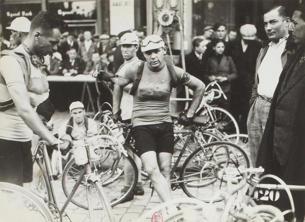 tour_de_france_de_1936_-_26 Paul Egli war ein Chrampfer auf und neben dem Sattel.
