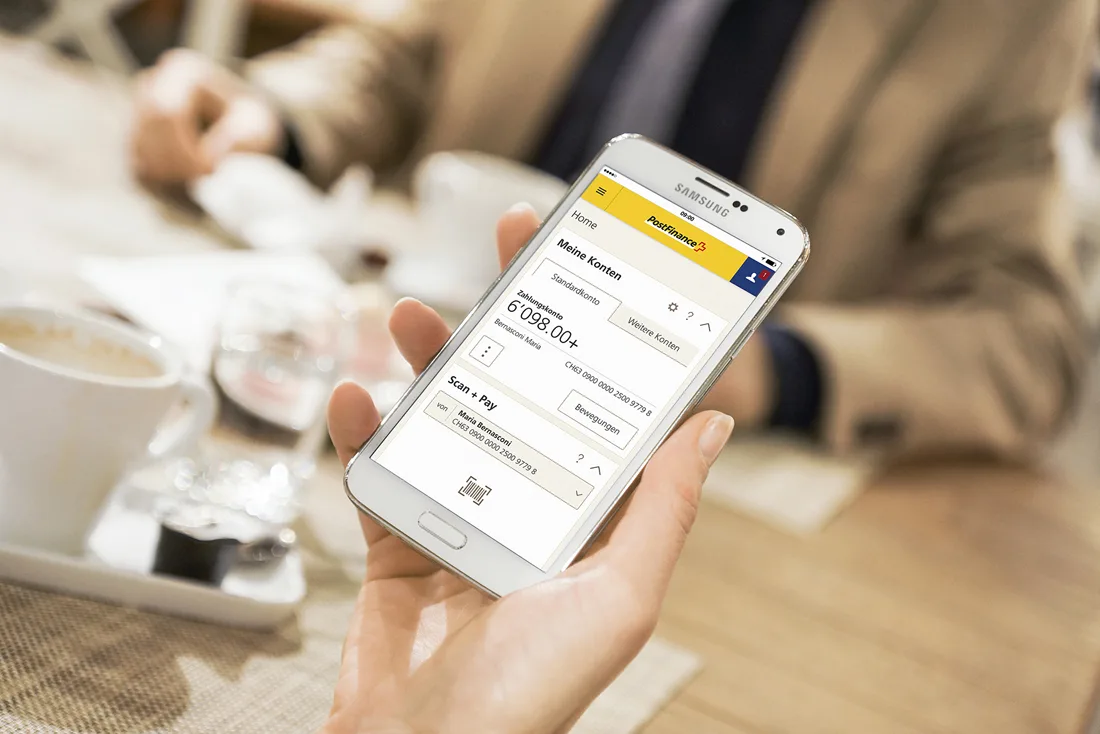 postfinance_app_quelle_postfinance_ag Mit ihrem Postfinance-Konto hat eine Ustermerin Betrügern ermöglicht, Geld aus Straftaten zu waschen.