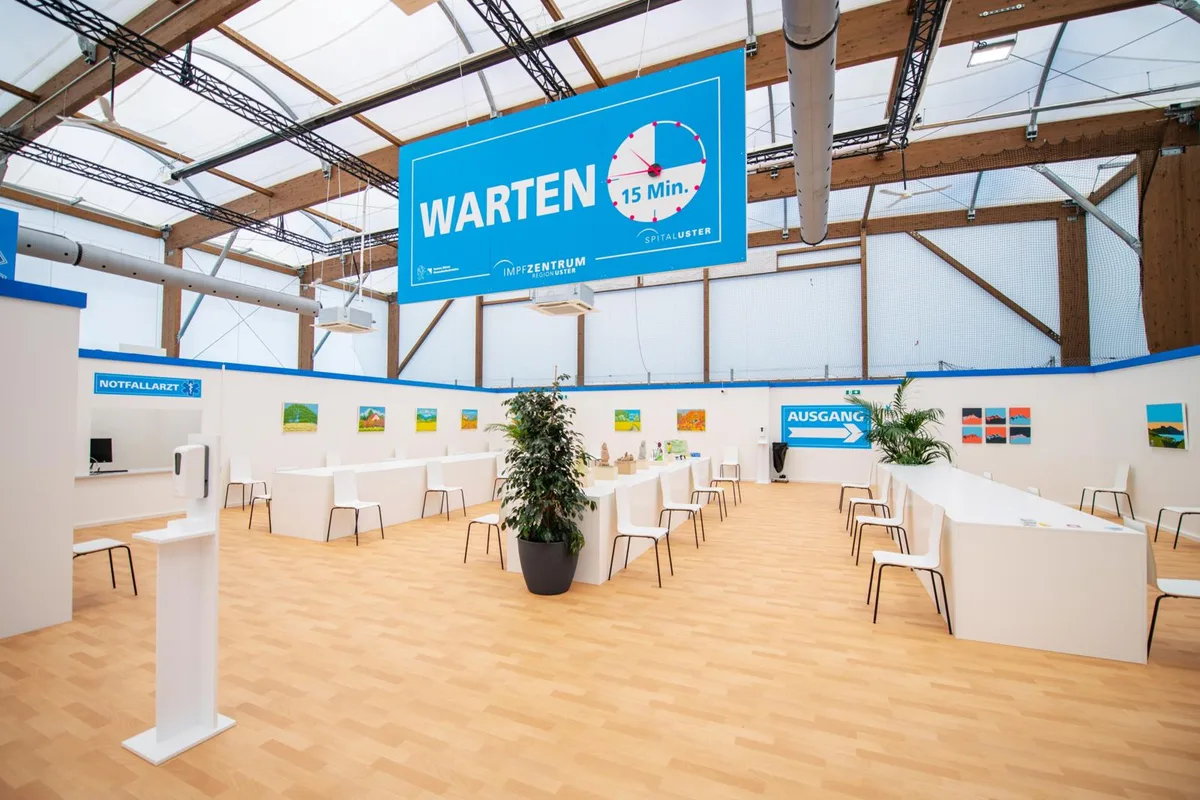 Ab Dienstag können mitunter im Impfzentrum Uster auch Kinder ab fünf Jahren geimpft werden.