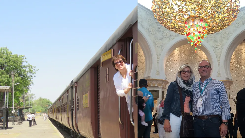komboreise Wollen bald selber wieder reisen: Sonja Müller Lang (links) von Women Travel und Rahel und Roger Schmid von Peco Tours.