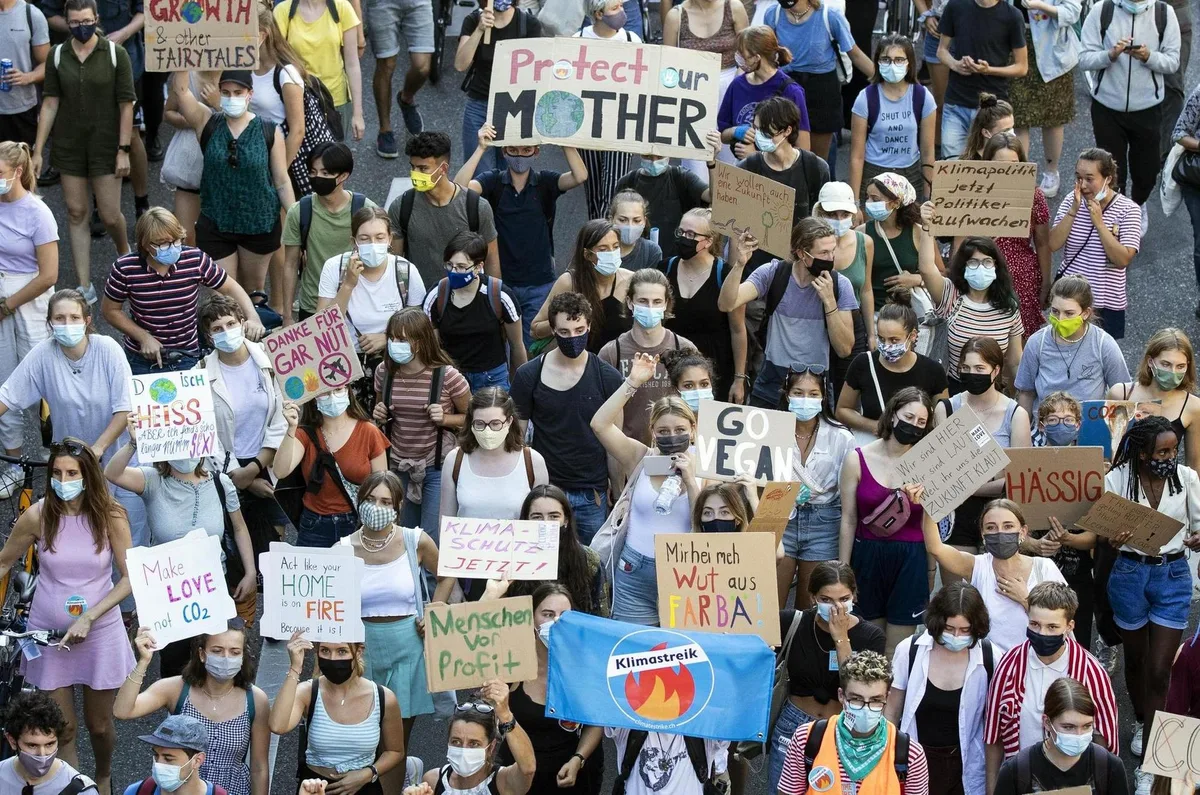 Klimastreik im letzten September: Die 2030-Forderung kommt aus dieser Bewegung.
