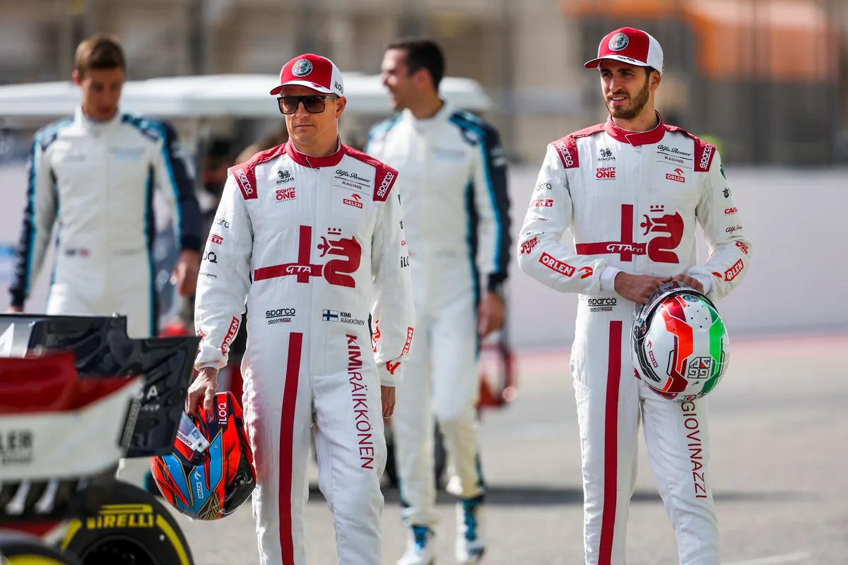 Sauber-Piloten Kimi Räikkönen und Antonio Giovinazzi: Fahren sie wirklich regelmässig um Punkte?