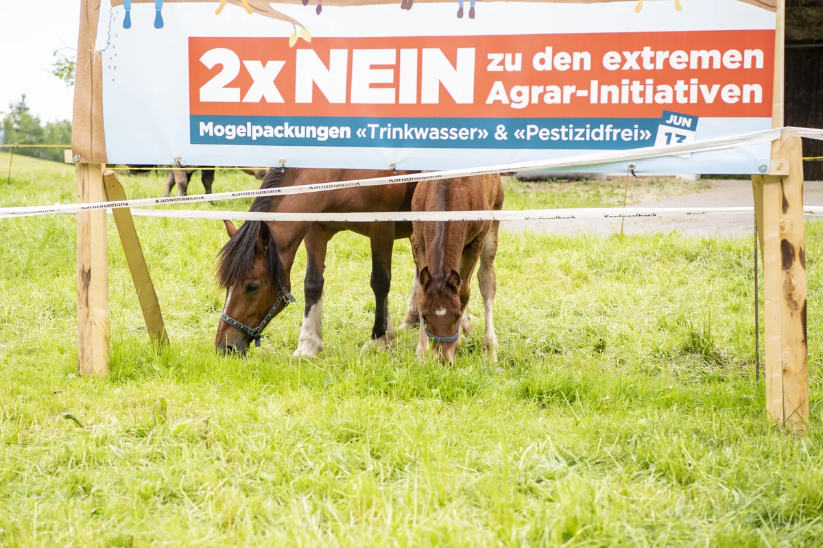 agrarinitiative Vor allem die Agrar-Initiativen gaben viel zu reden.